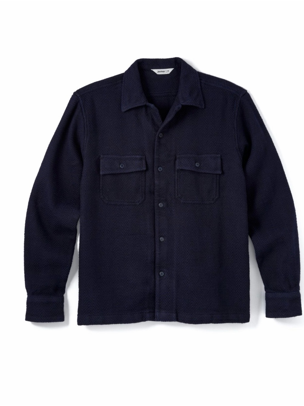 3sixteen Camp Shirt Navy Handloom HBT XL